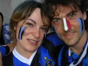 Io ed Elena, la mia socia da stadio!
