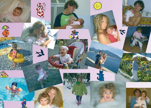 Un poster di Ale, Giorgia e Andrea